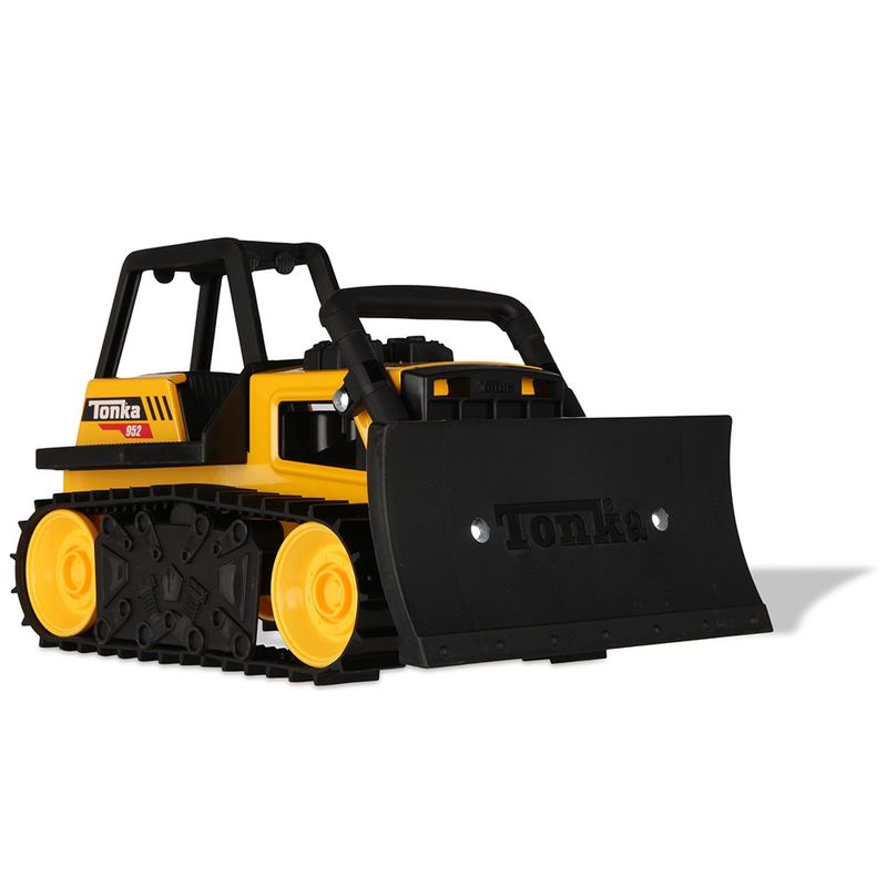 Vehículo de Construcción Bulldozer Tonka Steel Classics de Metal Amarillo
