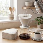 Filtros de Café Cónicos No. 2 para Cafetera de 2-6 Tazas 40 Unidades