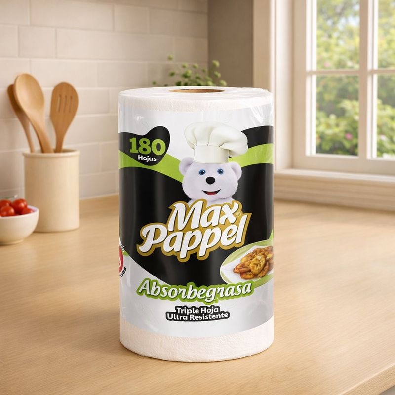 Toalla de Cocina Absorbe Grasa de 180 Hojas