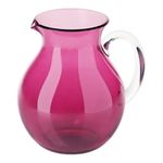 Pichel de 2 Litros Rojo Amatista para Agua, Jugos o Bebidas Frías