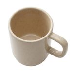 Taza de Cerámica Uno Color Crema 13.7 Onzas