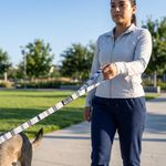 Correa Wolfgang para Perro Color Blanco de 1 Plg