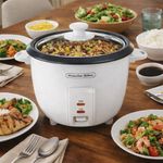 Olla Arrocera Blanca de 10 Tazas