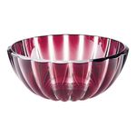 Tazón DolceVita de 20 cm Rojo Amatista para Frutas, Ensaladas o Servicio de Mesa