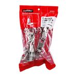 Bisagra Bidimensional Canto Visto de 165° con Cobertura Completa