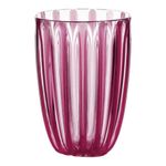 Vaso Alto DolceVita de 12 oz Rojo Amatista para Agua, Jugos o Bebidas Frías