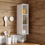 Gabinete Aéreo Classy Blanco de 3 Estantes para Cocina 20 x 32 x 90 cm