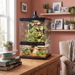 Kit Tropical Vertical para Reptiles Arborícolas y Anfibios Tropicales de 12x12x18 plg