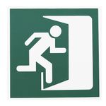 Rótulo Salida Emergencia Puerta Derecha