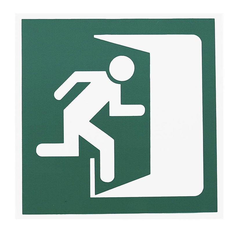 Rótulo Salida Emergencia Puerta Derecha