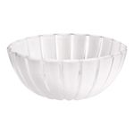 Tazón DolceVita de 25 cm Blanco Perla para Frutas, Ensaladas o Servicio de Mesa