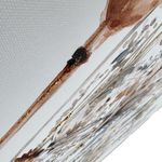 Cuadro Decorativo de Flores en Tonos Fríos de 82 x 4 x 82 cm