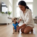 Arnés Frisco Soft Mesh para Perro Color Azul Talla XL