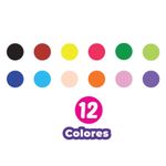 Crayones Articolor Vibrant Triangulares de 12 Colores + Lápiz Bicolor