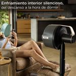 Ventilador con Atomizador Shark FlexBreeze Pro Mist de 5 Velocidades Recargable Color Color Negro