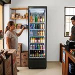 Vitrina Refrigerada Color Negro de 12.2 Pies³