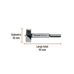 Broca Forstner para Madera 35 Mm