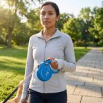 Correa Retráctil Flexi New Classic para Perro Color Azul Talla XS