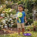 Pistola de Burbujas Gazillion con Luces LED y Solución Incluida de 118 ml