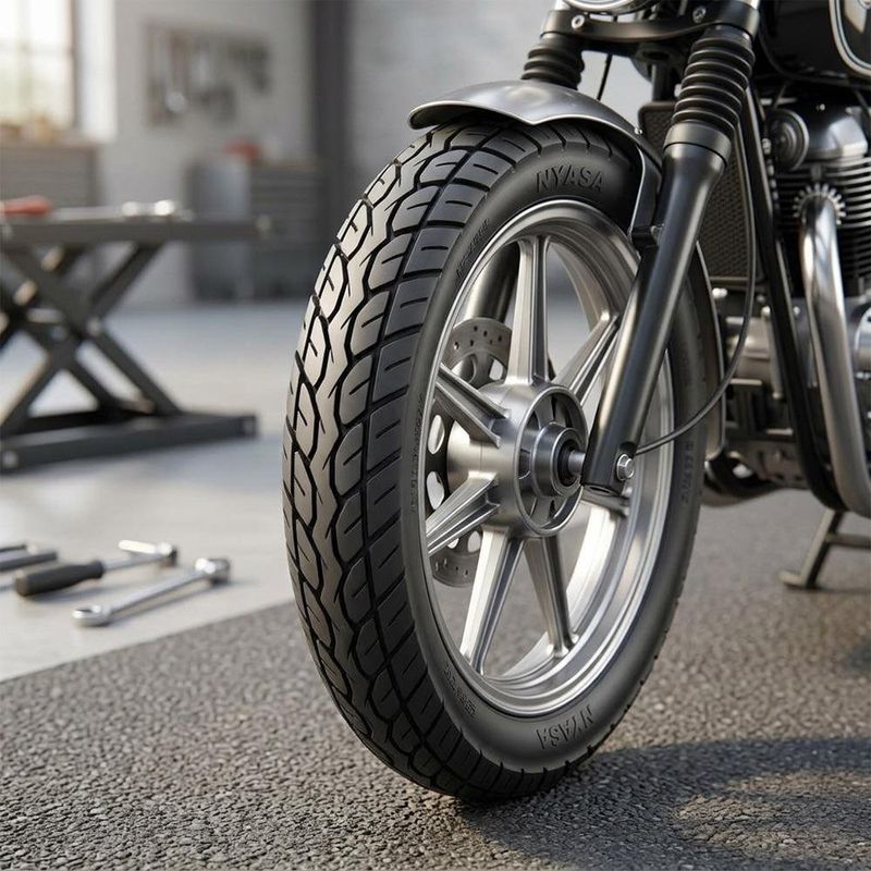 Llanta para Moto Color Negra para Uso Urbano 3.50 x 10 TL