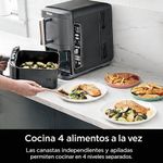 Freidora de Aire Ninja DoubleStack XL 9.5 L 2 Cestas Vertical