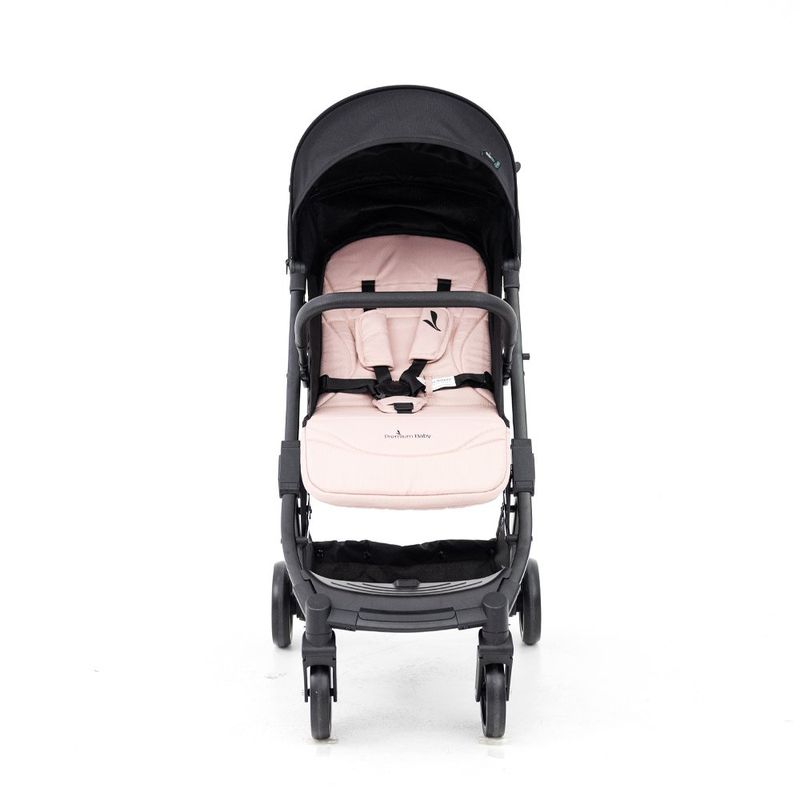 Travel System Argus Compacto con Porta Bebé Color Rosado