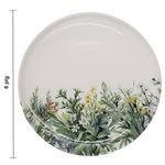 Plato para Ensalada Colección Jardín de 8 Plg