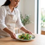 Plato para Ensalada Colección Jardín de 8 Plg