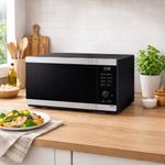 Microondas 1.1 Pies Cúbicos Power Defrost Acero Inoxidable