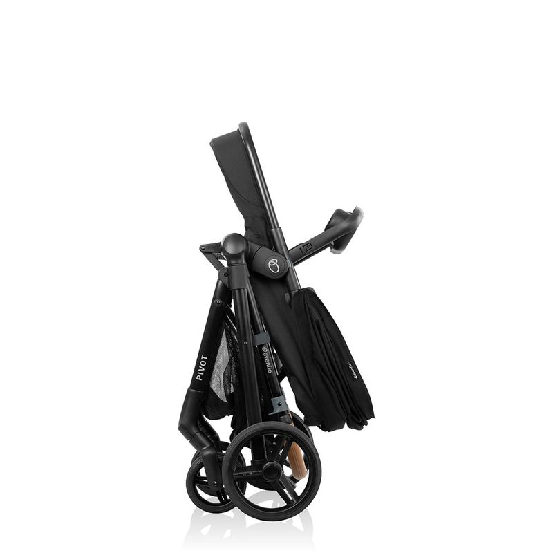 Travel System con Portabebé Pivot NXT Color Ebony Black