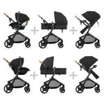 Travel System con Portabebé Pivot NXT Color Ebony Black