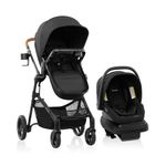 Travel System con Portabebé Pivot NXT Color Ebony Black