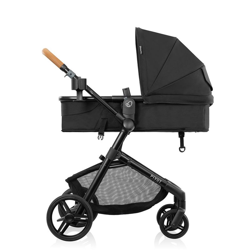 Travel System con Portabebé Pivot NXT Color Ebony Black