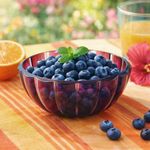 Tazón DolceVita de 12 cm Rojo Amatista para Snacks o Postres