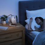 Ventilador Portátil con Asa de Transporte Color Blanco