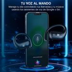 Audífonos Inalámbricos TWS OpenBuds con Micrófono ENC Color Negro