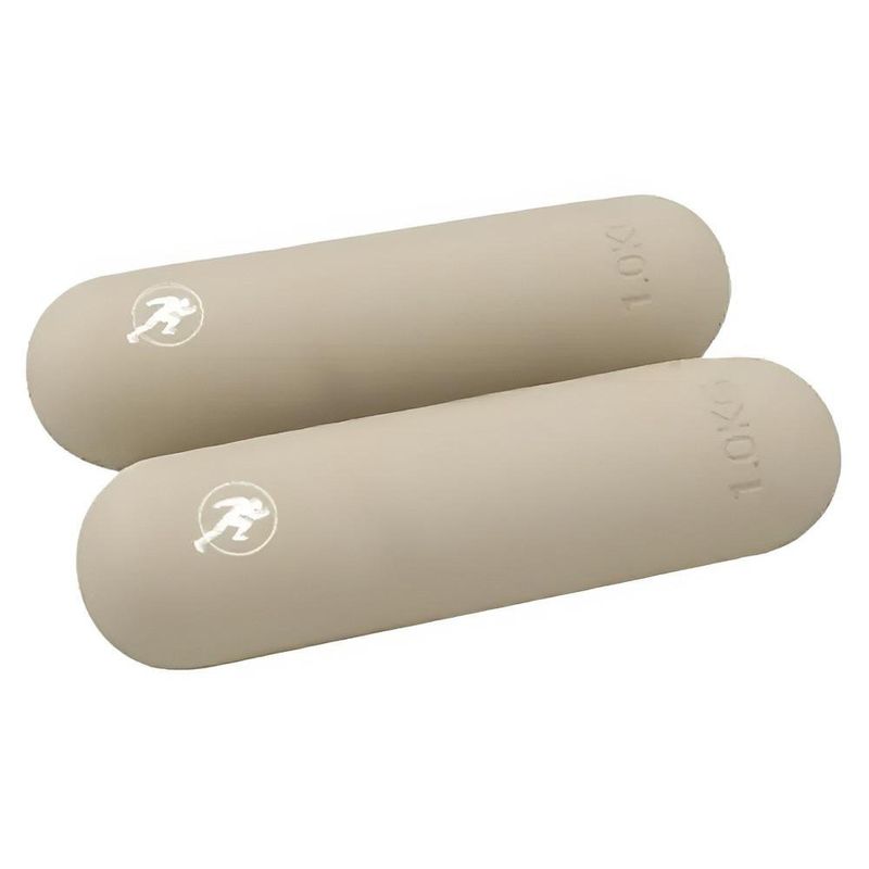 Dumbbell de Neopreno Sportmec de 2 kg Color Beige