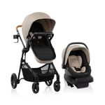 Travel System con Portabebé Pivot NXT Color Beige Latte Tan