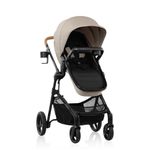 Travel System con Portabebé Pivot NXT Color Beige Latte Tan
