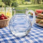 Pichel de 2 Litros Transparente para Agua, Jugos o Bebidas Frías