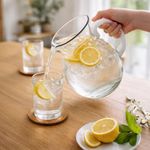 Pichel de 2 Litros Transparente para Agua, Jugos o Bebidas Frías