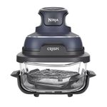 Freidora de Aire Ninja Crispi Portátil de Vidrio FN101GY 4 en 1 Color Gris