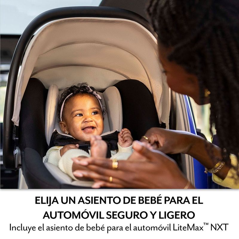 Travel System con Portabebé Pivot NXT Color Lilas Pink