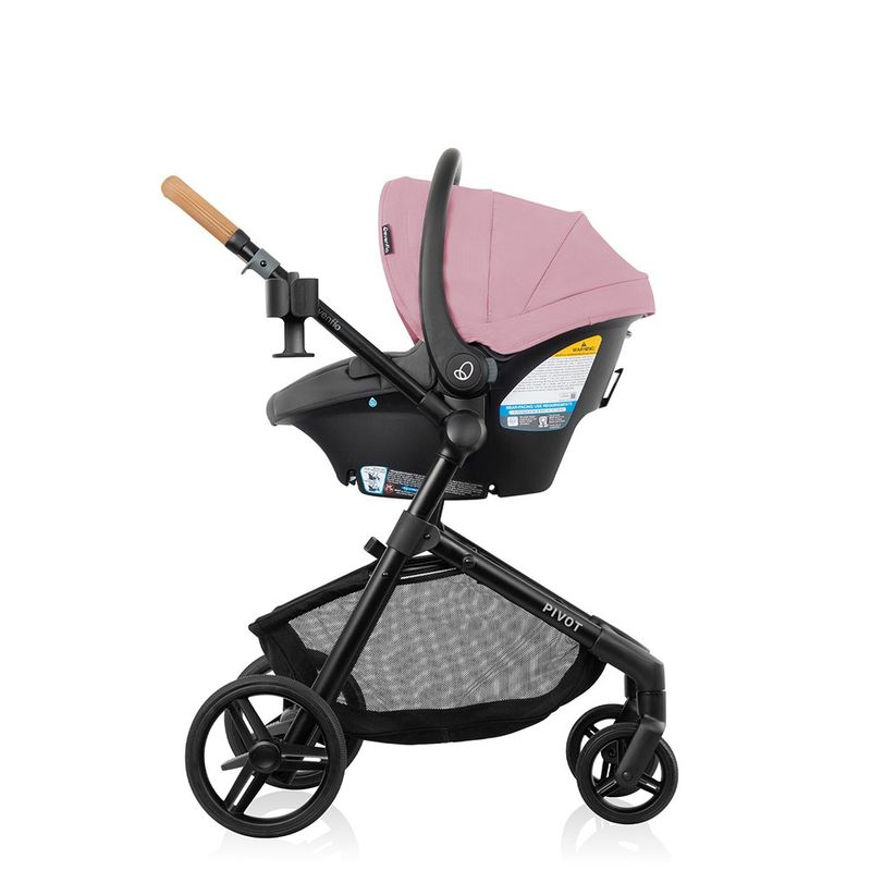 Travel System con Portabebé Pivot NXT Color Lilas Pink