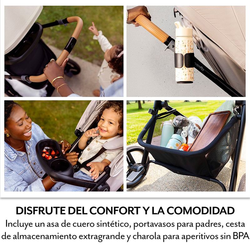 Travel System con Portabebé Pivot NXT Color Lilas Pink