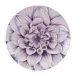 Vajilla Fiorella de Porcelana de 12 Piezas con Diseño Floral Morado