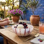 Tazón DolceVita de 12 cm Blanco Perla para Snacks, Postres o Porciones Individuales