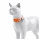 Collar Safe Cat Triangulos Naranja de 3/8 Plg