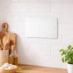 Placa Ciega Matix Go Color Blanco