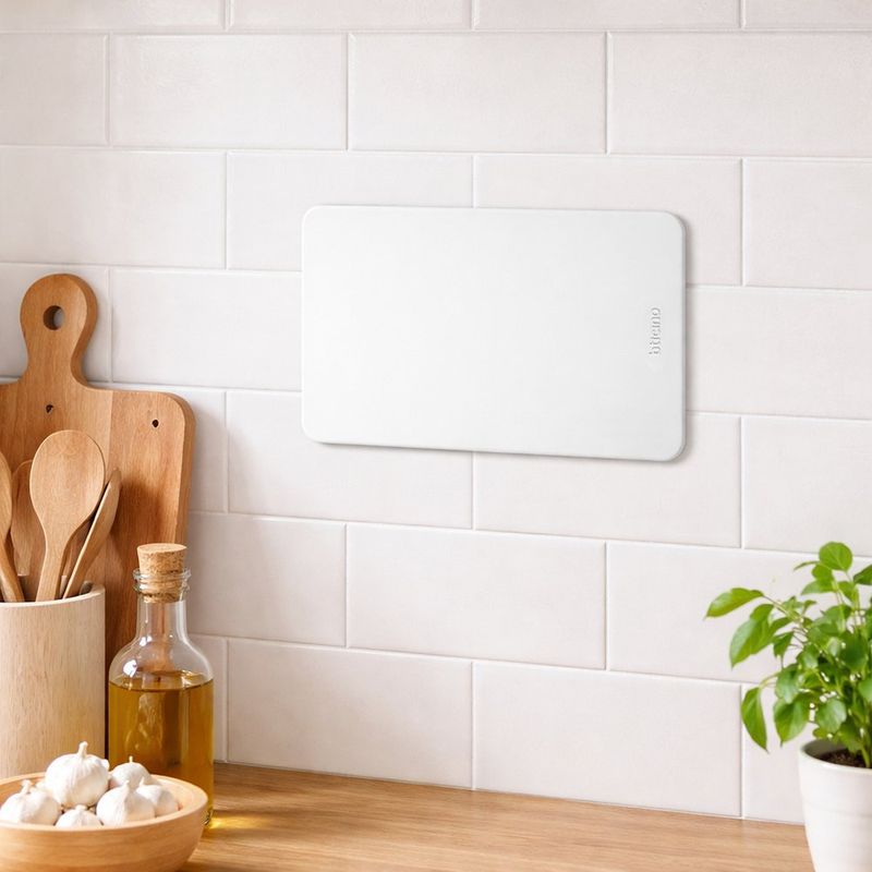 Placa Ciega Matix Go Color Blanco